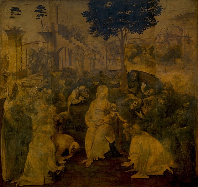 Leonardo's Adoration of the Magi