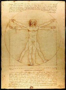 Vitruvian Man Leonardo da Vinci