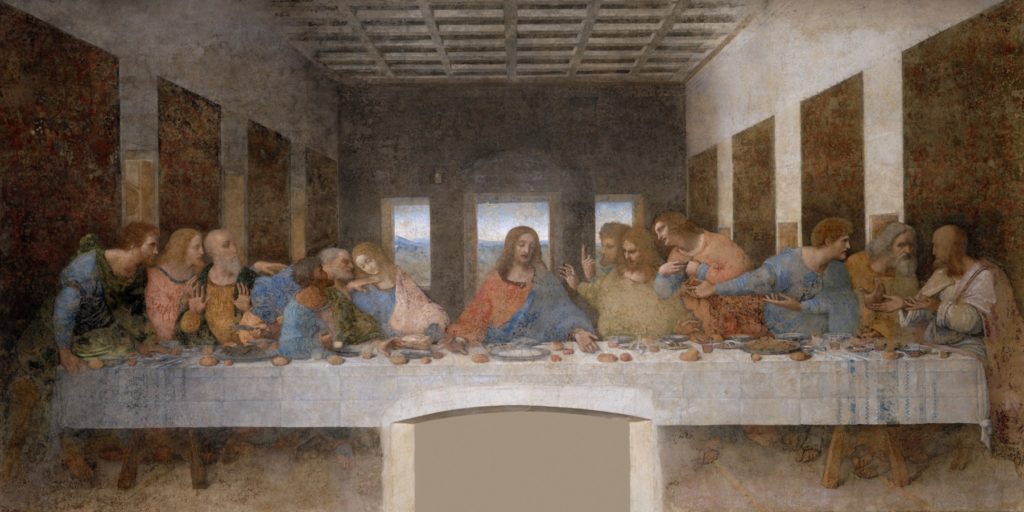 #149 - The Last Supper p4 - Leonardo #38