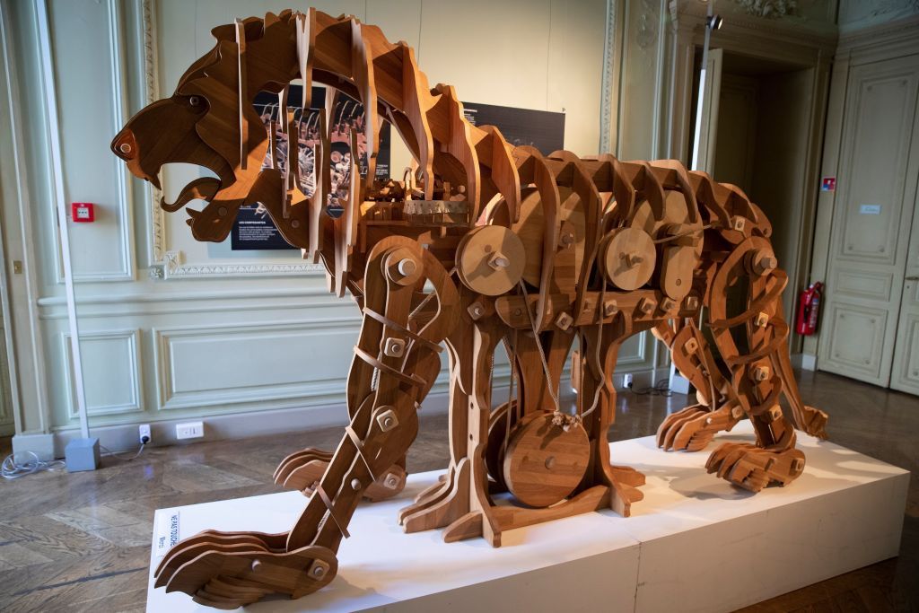 #164 - The Robot Lion (Leonardo 52)