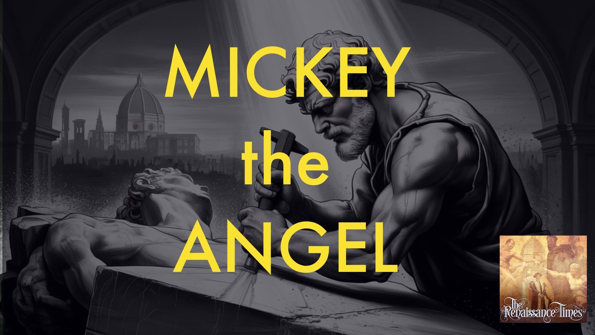 Renaissance #223 - Mickey The Angel (Michelangelo part 1)